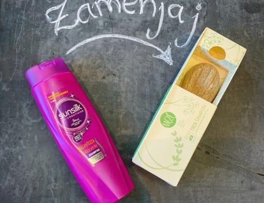 zamenjaj šampon